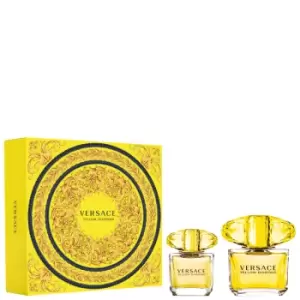 Image of Versace Christmas 2022 Yellow Diamond Eau de Toilette 90ml Gift Set