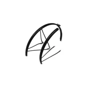 Image of Cube CubeGuard Attain Disc Road Mudguard Set - Black