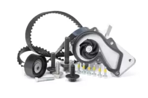 Image of INA Water Pump + Timing Belt Kit 530 0495 30 FORD,MAZDA,VOLVO,Fiesta Mk6 Schragheck (JA8, JR8),Fiesta Mk5 Schragheck (JH1, JD1, JH3, JD3)