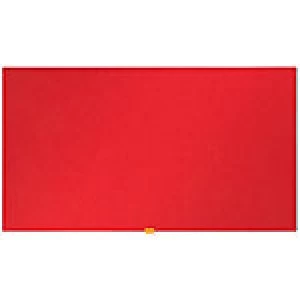 Image of Nobo Notice Board Felt Red 50 x 89 cm