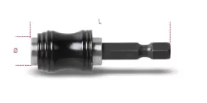 Image of Beta Tools 882 MSR75 1/4" Hex Magnetic Quick Release Bit Holder 75mm 008820207