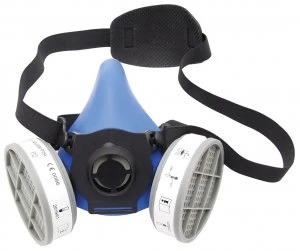 Image of Wickes Master Respirator Face Mask with Cartridges White