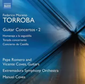Image of Federico Moreno Torroba Guitar Concertos Homenaje a La Seguidilla/Tonada Concertante/Concierto De Castilla - Volume 2 by Federico Moreno Torroba CD Al