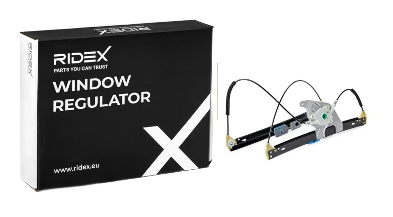 Image of RIDEX 1561W0011 Window regulator Right Front, Operating Mode: Electric, without electric motor Window Winder (1561)