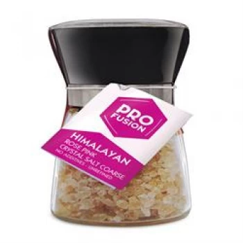 Image of Profusion Organic Coarse Himalayan Rose Pink Salt - Round Mill - 200g