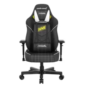 Image of Anda Seat NAVI PC gaming chair Upholstered padded seat Black White Yellow