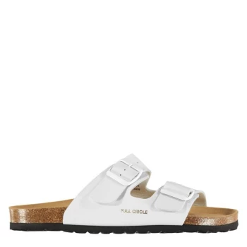 Image of Full Circle Gatow Cork Sandals - White