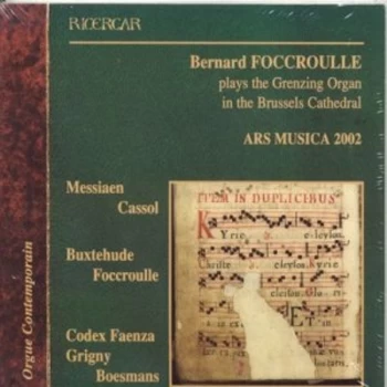 Image of Bernard Foccroulle - Organ of Brussels Cathedral (Foccroulle) CD