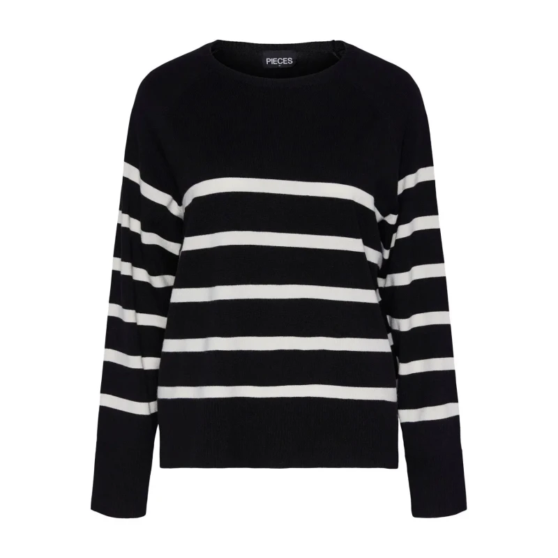 Image of Pieces Woman sweater Pieces Sia Noir Female M