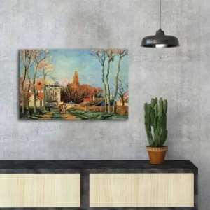 Image of FAMOUSART-046 Multicolor Decorative Canvas Painting