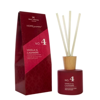 Image of Wax Lyrical HomeScenter Vanilla & Cashmere 180ml Reed Diffuser