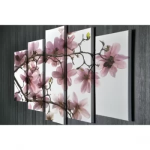 Image of BC002 Multicolor Decorative Canvas Painting (5 Pieces)