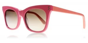 Image of Stella McCartney 0025S Sunglasses Pink / Orange 0025S 52mm