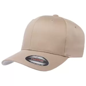 Image of Flexfit Childrens/Kids Wooly Combed Cap (One Size) (Khaki)