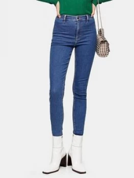 Image of Topshop High Waisted Skinny Joni Jeans - Blue