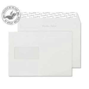 Image of Creative Colour Wallet PS Window Milk White 120gsm C5 162x229mm