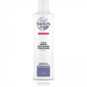Image of Nioxin System 5 Color Safe Scalp Therapy Revitalising Conditioner Conditioner For Chemically Treated Hair 300ml