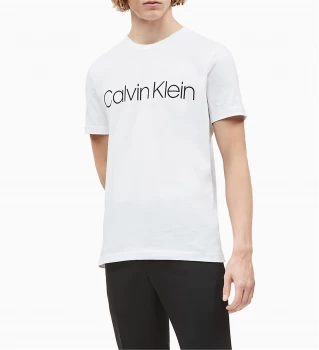 Image of CALVIN KLEIN Men White Cotone - Cotton