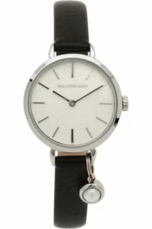 Image of Agama Pearl Charm Leather Watch