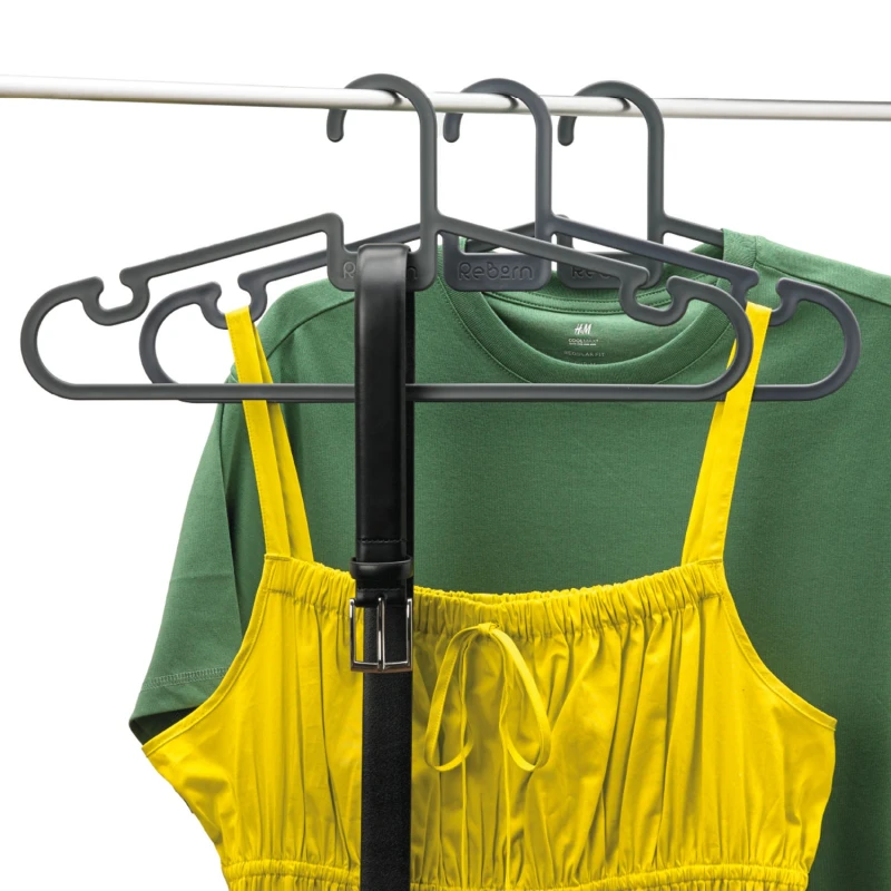 Image of ReBorn Again Recycled Coat Hanger, Pack of 8