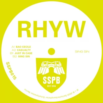 Image of Rhyw - Sing Sin Vinyl