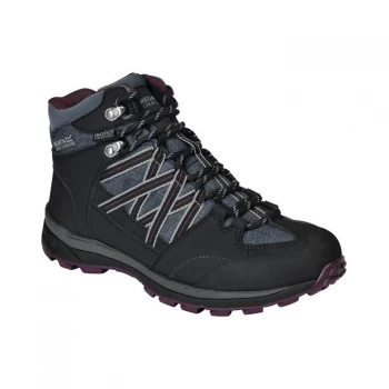 Image of Regatta Lady Samaris Mid II Waterproof & Breathable Walkin - SealGry/Prun