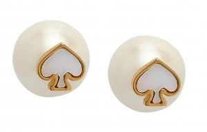 Image of Kate Spade New York WBRUD617143 Ladies Earrings White