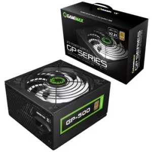 Image of Game Max GP-500 V2 80 Plus Bronze Rated PSU 500W Power Supply Unit