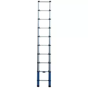 Image of Werner Telescopic 2.9m Aluminium Extension Ladder