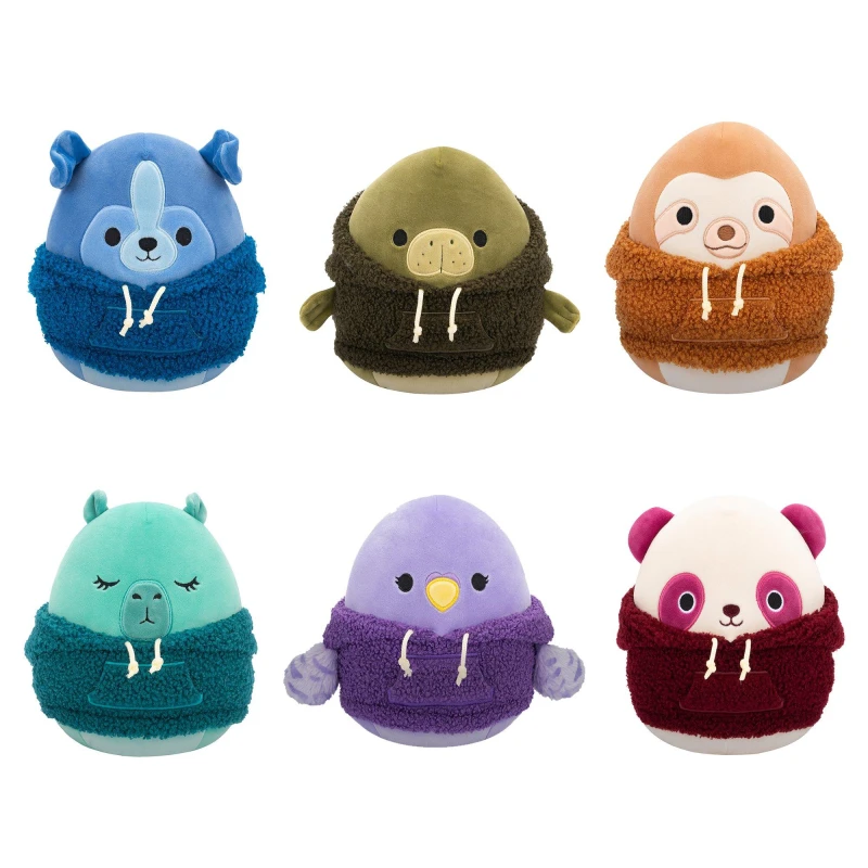 Image of Squishmallows Squishmallows 7.5-Inch Wooly Hoodie Plush Assortment Plush Toys One Size Multi 94120999000