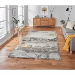 Image of Craft 19788 Grey Ochre 120cm x 170cm Rectangle