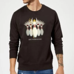 Image of The Big Lebowski Pin Girls Sweatshirt - Black - S