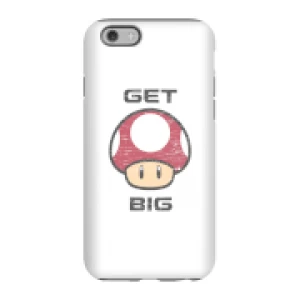 Image of Nintendo Super Mario Get Big Mushroom Phone Case - iPhone 6 - Tough Case - Matte