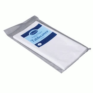 Image of Essential Housewares White Paper Folded Table Covers - Pack of 2