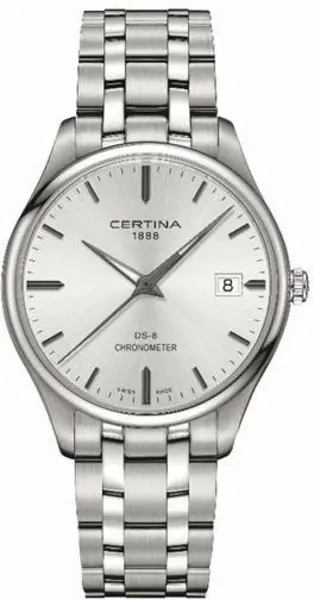 Image of Certina Watch DS-8 Gent - Silver CRT-751