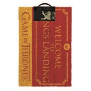 Image of Game Of Thrones - Welcome To Kings Landing Door Mat