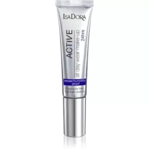 Image of IsaDora Active Long-Lasting Foundation Shade 24 Golden Olive 35 ml
