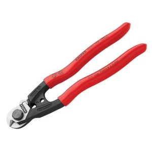 Image of Knipex Wire Rope/Bowden Cable Cutters Multi-Component Grip 190mm (7.1/2in)