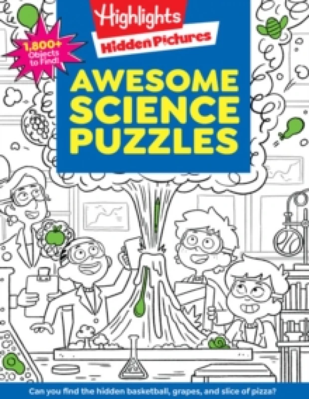 Image of Highlights Awesome Science Puzzles Book Multi unisex