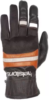 Image of Helstons Bull Air Summer Motorcycle Gloves, brown, Size M L, brown, Size M L
