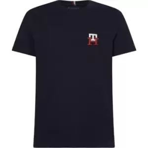 Image of Tommy Hilfiger Essential Monogram Tee - Blue