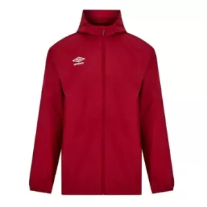 Image of Umbro Club Shower Jacket Mens - Red