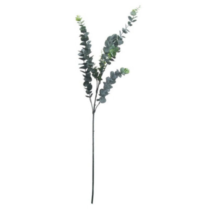 Image of Hill Interiors Artificial Tall Single Stem Silver Dollar Eucalyptus Green (One Size)