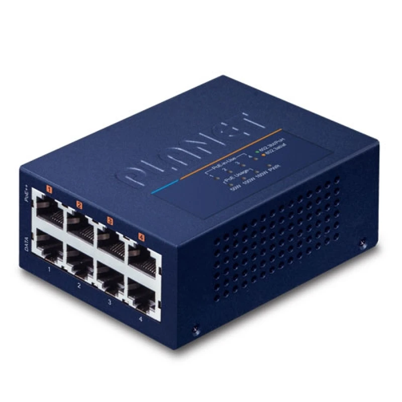 Image of PLANET UPOE-400 network switch Fast Ethernet (10/100) Power over Ether