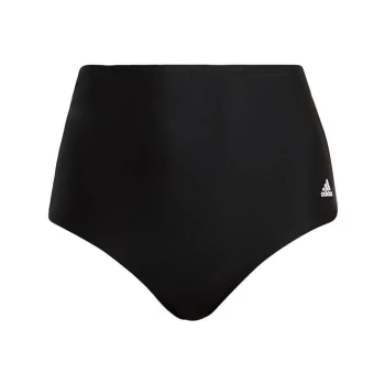 Image of adidas SH3. RO Tankini Bottoms (Plus Size) Womens - Black / White