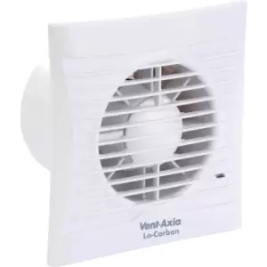 Image of Vent-Axia Silhouette 150XT Axial Bathroom, Kitchen and Toilet Fan - 454060