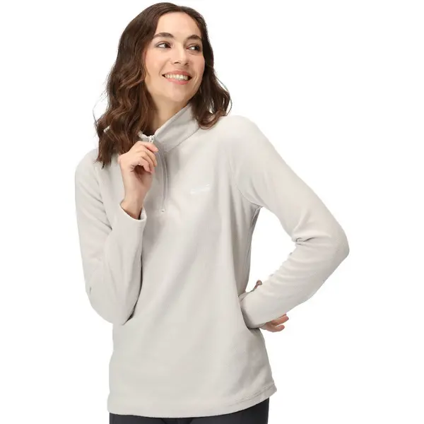 Image of Regatta Ladies Sweethart Soft Half Zip Outdoor Walking Fleece Jacket 12 - Bust 36' (92cm)