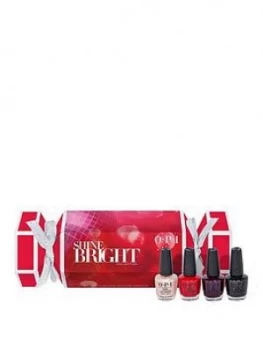 Image of Opi Shine Bright 4Pc Mini Cracker Set