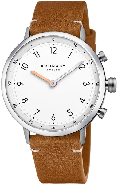 Image of Kronaby Watch Nord Smartwatch - Silver KRB-044