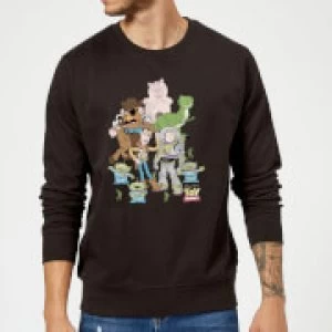 Image of Toy Story Group Shot Sweatshirt - Black - XXL